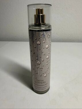 New Bath & Body Works SATIN SLIPPERS Fine Fragrance Mist Spray Limited Edition